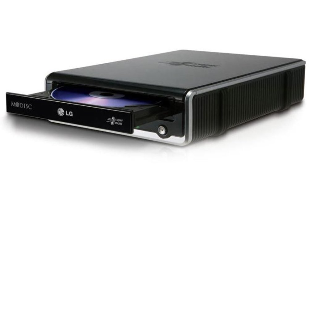 NEW LG Super Multi 24x External DVD Writer GE24 Silent Play Optical Drive - Picture 2 of 4